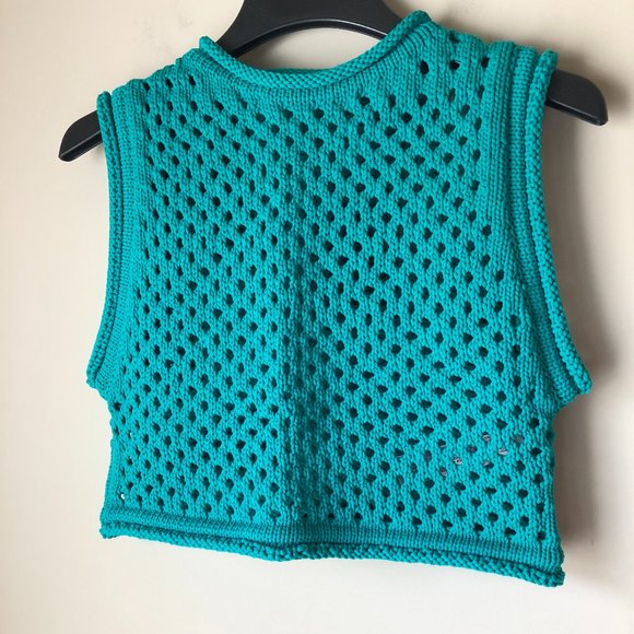 Zara Tops - ZARA CROCHET CROP TOP